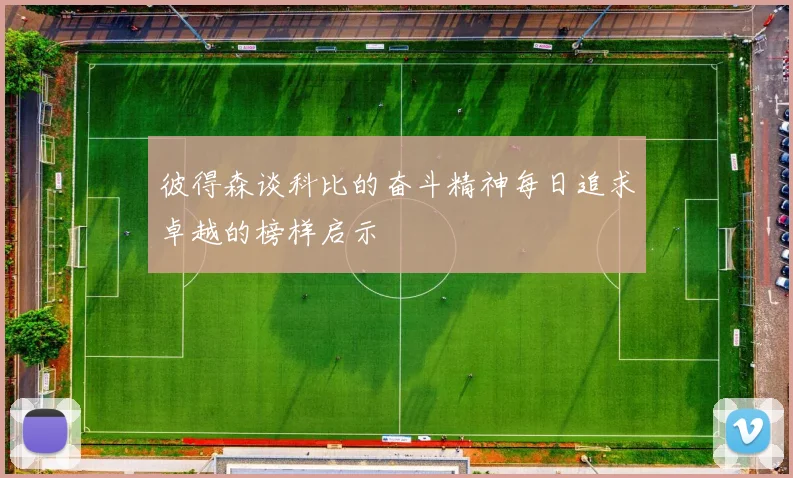彼得森谈科比的奋斗精神每日追求卓越的榜样启示